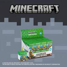 Spin Master Chaveiro gráfico Minecraft, caixa surpresa, coleção de brinquedos, chaveiro periférico oficial autorizado, autêntico, para personagens do jogo Minecraft, enfeites pequenos para mesa, caixa surpresa, presente de aniversário para amigos, 1 unidade