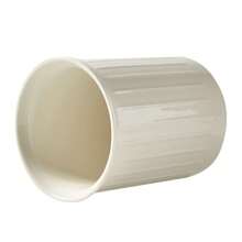 1pc White Relief Ceramic Chopsticks Holder, Spoon Rest, Flower Vase, Storage Tube,Pencil Holder, Space-Saving Kitchen Utensil Rack, Multi-Functional Knife Storage Rack, Home And Kitchen Decorative Storage Box,Christmas Gift