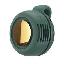 Must - Have For Outdoor Enthusiasts! Portable Mini Bladeless Electric Fan, Adjustable 3 - Speed Suspended Waist Fan With Rotating Body, Ultra - Silent And Perfect For Any Outdoor Activity