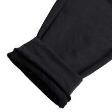 Nike Dri-Fit Knit Fleece Tapered Pants, Running & Training Pants, CZ6380-010 - Black - View 5