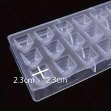 Hard Plastic Pyramid Chocolate Mold 21 Creative Starry Sky Chocolate Mold DIY Baking Mold