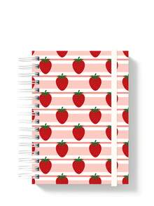 Moreih Paper Premium Notebook 200 Pages (100 Sheets) A5 - Strawberry - View 1
