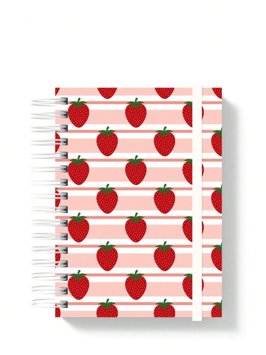Moreih Paper Premium Notebook 200 Pages (100 Sheets) A5 - Strawberry - View 1