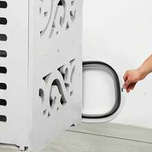 1pc Convenient And Stylish Foldable Washbasin, Portable Foldable Washbasin, Vegetable Washing, Underwear Washing, Foot Soaking Basin Can Be Used For Home, School, Office, Car, More Space Saving. Foldable Sink Basin Saves Space - Durable Plastic, Portable Foldable Washbasin, Suitable For Home, Dormitory, Camping