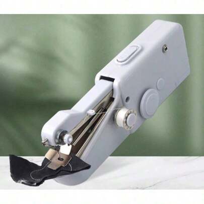 Mini Household Handheld Sewing Machine, Single Line Straight Stitching, Portable Lightweight Sewing Machine For Home Use