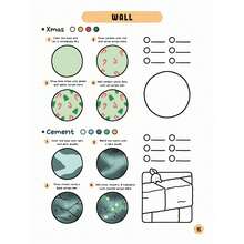 1pc Easy Coloring Book For Relaxation, Includes Various Shapes And Color Patterns, Made Of Thick Paper And Ink, Suitable For Different Drawing Materials, Rich Patterns And Clear Lines, Suitable For Stationery, School Supplies, Great Gift For Girls, Valentine's Day, New Year - DRAW EASY - View 10