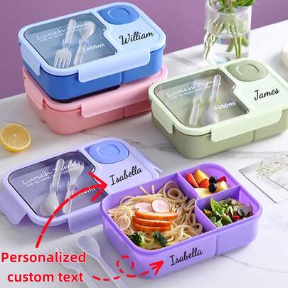 Personalisierte, individuelle rechteckige Lunchbox für den Schulanfang; Kunststoff-Lunchbox für tragbare Bento-Box-Aufbewahrungsbox, Obstaufbewahrungsbox für den Schulanfang, multifunktional, langanhaltend, dekorativ, wiederverwendbar, exquisit, stilvolle, hochwertige, farbenfrohe, moderne, personalisierte, einzigartige, ideale Geschenke für ihn, ideale Geschenke für sie, Freund, Vater, Freundin, Mutter, Familie, Freunde, Teeraum, Zuhause, Garten, Büro, für Jahrestage, für Valentinstag, für Muttertag, für Geburtstage, für Vatertag, für Abschluss, für Hochzeiten, für Einweihung