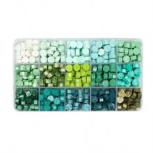 24 Color Hexagonal Sealing Wax Beads, 600Pcs Sealing Wax Beads, Wax For Wax Seal Stamps, Sealing Wax Beads For DIY Envelope Decor, Wedding Invitations, Cards, Postcards, Gift Packing, Crafts, Scrapbooking