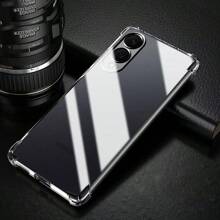 1pc Transparent Airbag Anti-Drop Mobile Phone Case Compatible With Motorola Moto G04/Moto G24/Motorola Moto, 16e/ 16/, OPPO A57/OPPO, Galaxy S25 Edge/Galaxy S21 Ultra/Galaxy, Redmi 12 4G/Redmi A2/Redmi, Pixel 7/, Realme C53/Realme, Mi 11 Lite/, P20 Lite/, Honor 90/Honor Compatible With IPhone Waterproof Shockproof Scratch Resistant