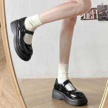 Women Loafers Shoes - 黑色 - 查看 4