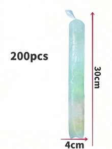 清凉夏日必备：50个果汁、泥浆、冰淇淋、水果冰淇淋冰棒袋、用于自制冰淇淋和食品包装的可密封储物袋、派对厨房礼品袋、一次性棒棒糖冰袋、碎冰袋和自封透明棒棒糖冰袋