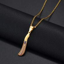 1pc Puerto Rico Map Flowers Masks Traditional Symbol PR Frog Necklaces For Women Girls Stainless Steel Jewelry