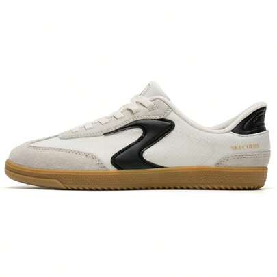 Skechers Court Classics 轻便透气休闲鞋，城市步行运动旅游鞋 185323W-WBK