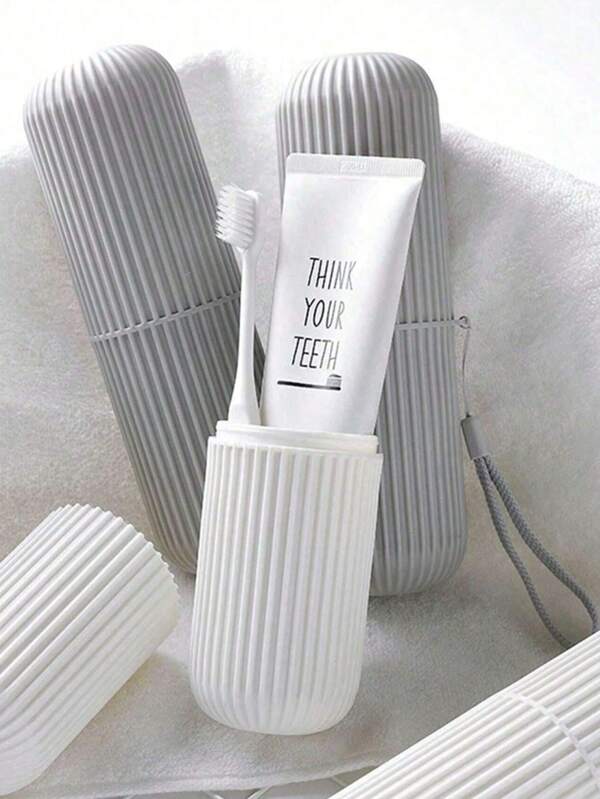 1/4 قطعة محفظة منظم فرش المكياج المحمولة، حامل فرشاة الأسنان للسفر، مجموعة حامل القلم، كوب متعدد الوظائف مع غطاء للضروريات في الحمام، الغرفة، المنزل، غرفة النوم، الحمام، المنزل، غرفة الوردي، غرفة المعيشة، مستلزمات السفر، حقيبة هدايا، هدايا ل- الأم، الأب، الرجال، الأصدقاء، المعلم، عيد الميلاد، الزفاف، المكتب، الرفوف، الإكسسوارات، صناديق الهدايا، هدية مضحكة، التخزين