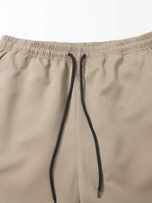 Herren Lässig Cargohosen, Jogginghose mit Kordelzug und mehreren Taschen für Outdoor-Sport