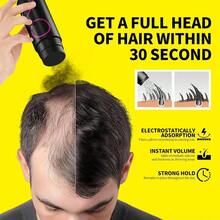 SEVICH Hair Fiber Spray - Instant Hair Thickening Powder For Men & Women, Hair Building Fibers For Thinning Hair, Root Touch Up Hair Color, Waterproof, Sweatproof, Natural Look,120ml Dark Brown Friend's Gift - 深棕色 25g+1 - 查看 3