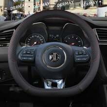 For MG HS ZS EV MG3 3SW MG5 MG6 MG7 ZR EHS EZS GT 9 Colors Car Steering Wheel Cover PU Leather Non-Slip Auto  Accessories