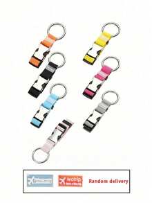 Metal Buckle Travel Belt Portable Anti-Theft Packing Belt Luggage Organization, Multi-Functional Adjustable Luggage Belt, Luggage Travel Accessories, Compatible Luggage, Backpacks, And Luggage Of All Sizes, Wall-Mounted Storage For Gloves Scarves, Backpack Clothespin, Portable Anti-Theft Packing Belt Luggage Organization Travel Essentials Vacation Summer Holiday Back To School - Multicolor - View 10