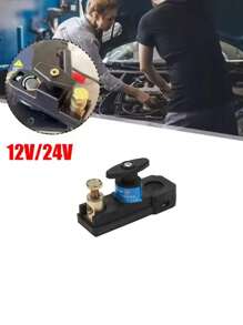 1Pc Universal Car Battery Disconnect Switch Battery Terminal Anti-Leakage Switch Battery Disconnect Isolator Cut Off Switch, Heavy Duty Battery Disconnect Switch - Dual Terminal Isolation, Manual Operation, Compatible With 12V/24V Systems - Anti-Leakage Protection For Cars, Trucks, Boats, RVs, ATVs, Marine - Industrial-Strength Electrical Disconnect, Rugged Design, High Conductivity, Boat Owners ﻿