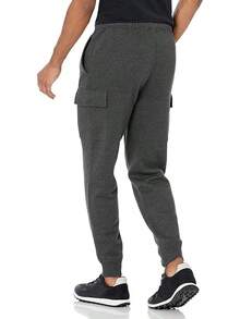 Essentials Men's Cargo Fleece Jogger Sweatpant - Mocha Brown - View 2