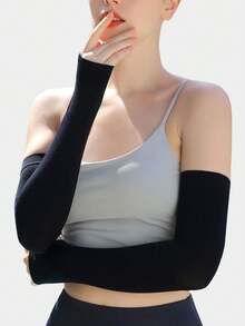 男女防晒冰袖套，防紫外线，冰丝袖套，袖套采用防护透气面料，具有吸湿功能，适合高尔夫、骑行、跑步、驾驶和户外运动爱好者