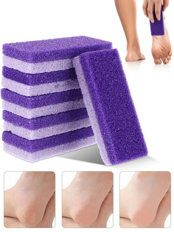 1/4PCS Foot Pumice Stone Callus Remover Salon Pedicure Scrub