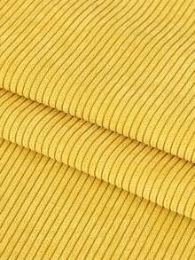 1pc 50cm X 150cm / 19.69" X 59.06" Corduroy Fabric, Suitable For Sewing Jacket, Skirt, Pillowcase, Bedsheet, Clothing Lining, Home Textile DIY - Multicolor - View 7