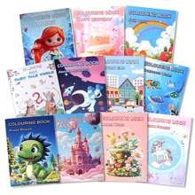 Relaxation And Stress Relief Coloring Book, Containing Various Cartoon Patterns, Exploring The Beautiful World, Using Safe And Paper, The Pattern Is Exhaust And The Lines Are Clear, Coloring Book, Back To School, School Supplies, Children's Birthday Gift, Relaxation Gift