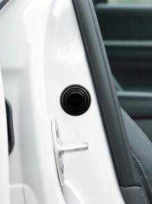 10Pcs Thickened Silicone Door Shock Absorbers – Noise Reducing And Anti-Collision Pads For Doors Trunks Hoods, Non-Destructive Installation No Tools Required, Reusable Durable Soundproofing Auto Parts,Suitable For All Models