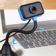 Cámara web para computadora USB con micrófono para videoconferencia, aula remota y videoconferencia - 1 pieza - Ver 2