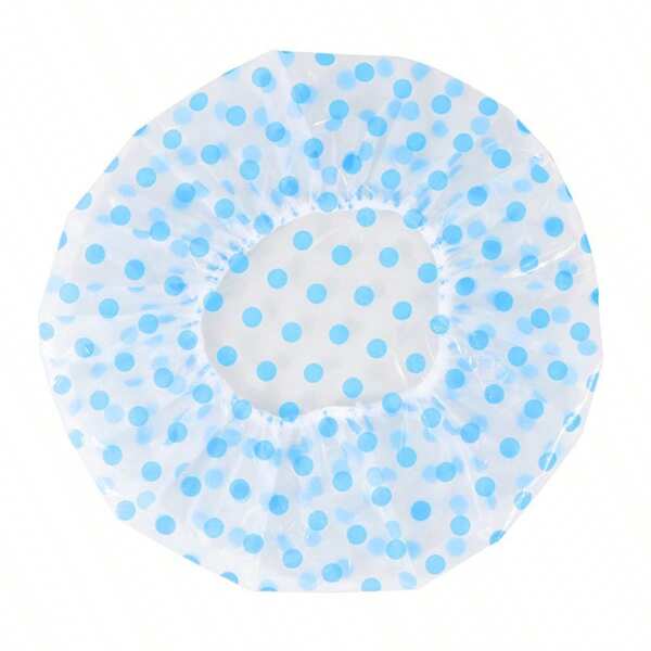Thickened Shower Cap Female Waterproof Bath Household Shower Dry Hair Cap Fast Universal Disposable PEVA Cross-Border Factory Back To School Fall Decor