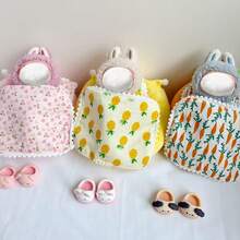 [Bedding Only] 17cm LABUBU Hanging Decor 3 PiecesBedding Set 1st/2nd/3rd Generation For LABUBU Bed Cover Set For LABUBU (Doll Not Included) - Multicolor - View 2