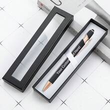 Bộ quà tặng bút bi khắc tên cá nhân kèm hộp, quà tặng tựu trường, quà Giáng sinh, quà cưới/quà lễ. - Nhiều màu - Xem 1