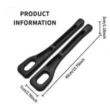 2pcs Car Seat Gap Filler, Leak Proof And Anti-Drop Devices! Gap Fillers, Sealing Strips, Storage And Storing Edge Crevices, Practical Car Interior Essential [Recommended For Car Enthusiasts] For Women Storage Organizer Travel Essentials Back To School Dormitory Storage - Multicolor - View 2