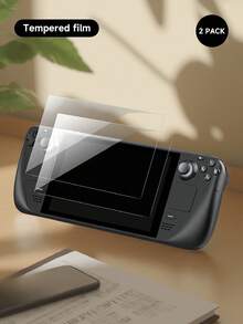 1/2 PCS HD Tempered Glass Screen Protector For Switch NS2/OLED/Lite, ROG Ally/X, Steam Deck Gaming Consoles, Transparent, Anti-Scratch, Easy To Install, Switch Gaming Accessories, A Variety Of Combinations To Choose From, Cost-Effective, Protection For Gaming Consoles,New Year's Christmas Gift For 2026 - Multicolor - View 15