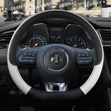 For MG HS ZS EV MG3 3SW MG5 MG6 MG7 ZR EHS EZS GT 9 Colors Car Steering Wheel Cover PU Leather Non-Slip Auto  Accessories
