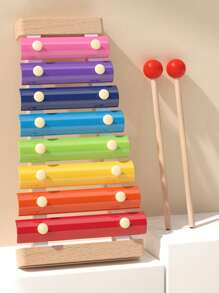 Wooden Xylophone – Colorful Decorative Music Toy With Mallets, Creative Gift Idea For Music Lovers