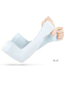 男女防晒冰袖套，防紫外线，冰丝袖套，袖套采用防护透气面料，具有吸湿功能，适合高尔夫、骑行、跑步、驾驶和户外运动爱好者