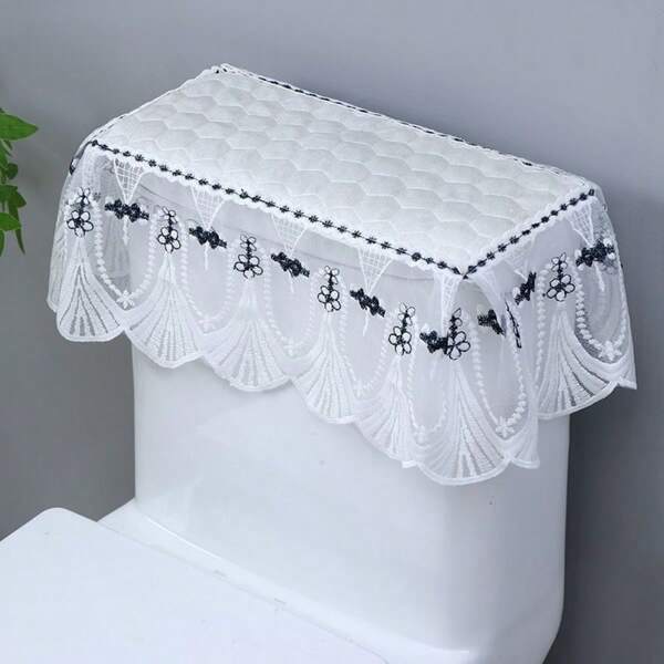 1 pieza Tapa decorativa universal para el tanque del inodoro, accesorio de baño para realzar la estética del baño