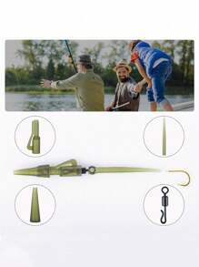 GOTURE Goture 60/100/120/140 peças Kit de Pesca de Carpa para Iniciantes - Conjunto de Caixa de Equipamentos Tudo em Um com Acessórios Essenciais