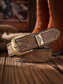 1条男士PU皮腰带，适合休闲、商务、夏季送礼，也适合学校休闲、商务场合、送给男友、丈夫、父亲等男士的礼物，日常佩戴，时尚百搭，适合青少年、户外、度假、运动、旅行、街头、波西米亚风、复古秋季、万圣节等秋冬季配饰，适合青少年、青年、男士，休闲、户外、运动、度假、毕业礼物、生日礼物、日常佩戴。