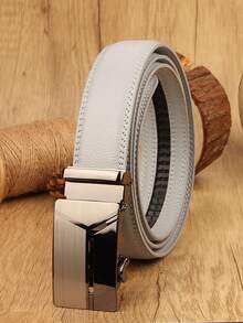 1 条 2024 年新款经典男士商务腰带，金属扣腰带，送给男朋友的奢华礼物，几何图案 PU 皮革腰带，适合西装，四季休闲、商务、男朋友、丈夫、父亲、爸爸男士礼物，日常穿着、时尚、青少年、户外、度假、运动、旅行、街头、波西米亚风、复古 - 彩色 - 查看 11