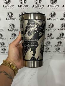 Personalized Thermal Cup With Laser Engraving 360° Various Arts - FLAMENGO 02 - View 5
