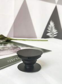 Airbag Phone Grip With Extension Bracket, Phone Holder Stand Korea Plain Phone Grip Phone Ring Holder Stand Retractable Bracket For Mobile Phones And Tablet Compatible With IPhone, Android Phone, Gift For Birthday, Family, Friends Push-Pull Phone Grip, Phone Accessories