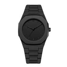 Unisex Quartz Watch With Adjustable Strap, Round Dial, Suitable For Daily Wear, Birthday Gift, Party & Holiday Occasions (No Watch Box Included) - Black - View 8
