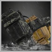 Angelzubehör-Tasche - Aufbewahrung mit 4 Utility-Boxen, Salz- und Süßwasser-Umhängetasche, geeignet für Camping, Jagd, Wandern, Reisen