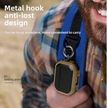 This Protective Case Is Compatible With AirPods Pro 2, Pro 3, Pro 2nd Gen USB-C, And 1st/2nd Gen. - Brown - View 4