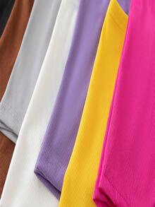 paquete de 7 polainas de 3/4 para niñas, apropiado para edades de 3 a 12 años, para todas las estaciones - Multicolor - Ver 11