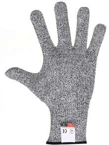 Cut-Resistant Gloves Level 5 - HPPE Anti-Scratch For Kitchen, Glass Cutting, Gardening & Work