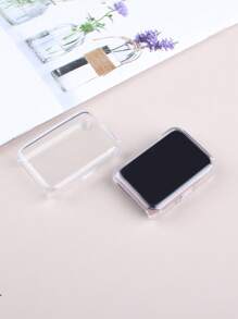 4 Stück Rundumschutz Uhrentasche kompatibel mit Samsung Galaxy Fit 3 Hülle für Herren und Damen, Vierfarbkombinations-Set, modisch, sportlich, stoßfest und kratzfest, weiche TPU-Hülle, empfindliches Touchfeld, leicht zu tragen, Ersatz-Schutzhülle